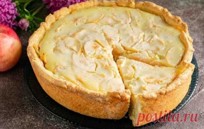 Яблочный пирог «Пломбир» - вкуснее привычной 