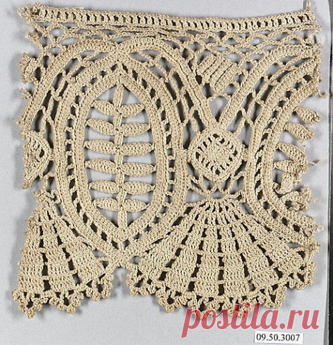 Потрясающее старинное кружево. Схема