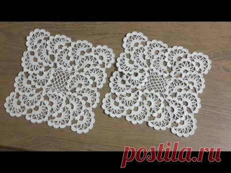 Tığişi Örgü Dantel Modeli Yapımı, Vitrin Takımı & Crochet