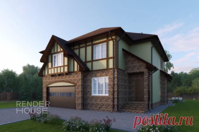 Проект дома Каллахан — строительство под ключ в Москве и Подмосковье