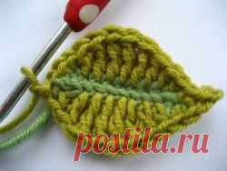 Как связать красивый листик - "Искусница" - kozlowa46@mail.ru - Почта Mail.Ru