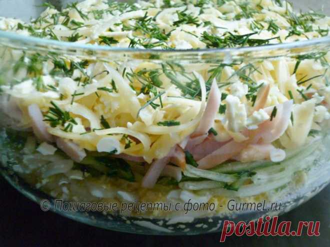 Салат с ветчиной и сыром / GurmeL
