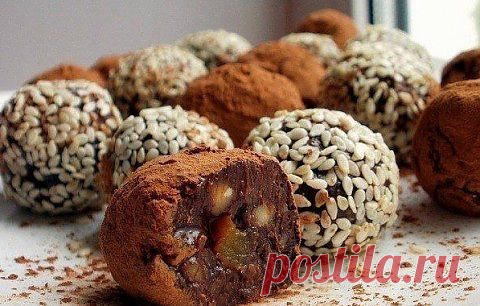 Полезные домашние конфеты | Банк кулинарных рецептов