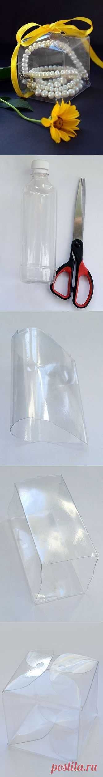 Упаковка из пластиковых бутылок