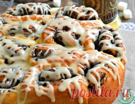 Булочки постные с маком – кулинарный рецепт