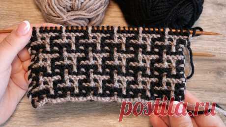🧩Узор «Куринные лапки» спицами 🐓 «Chicken legs» knitting pattern - Mosaic Knitting in Garter Stitch🧩 Как вязать | Free knitting pattern: https://prjaga.ru/uzory-vyazaniya/spicami/uzor-kurinnye-lapki-spicami-Еще мозаичная техника вязания:Узор «Хэштег» спицами:...