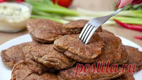 Печеночные оладьи из куриной печени - проще не бывает! | Кулинарные записки обо всем | Яндекс Дзен