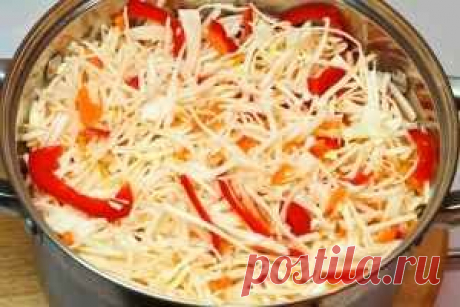 Как приготовить капусту "Провансаль"