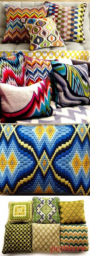 Изумительная вышивка барджелло — Рукоделие