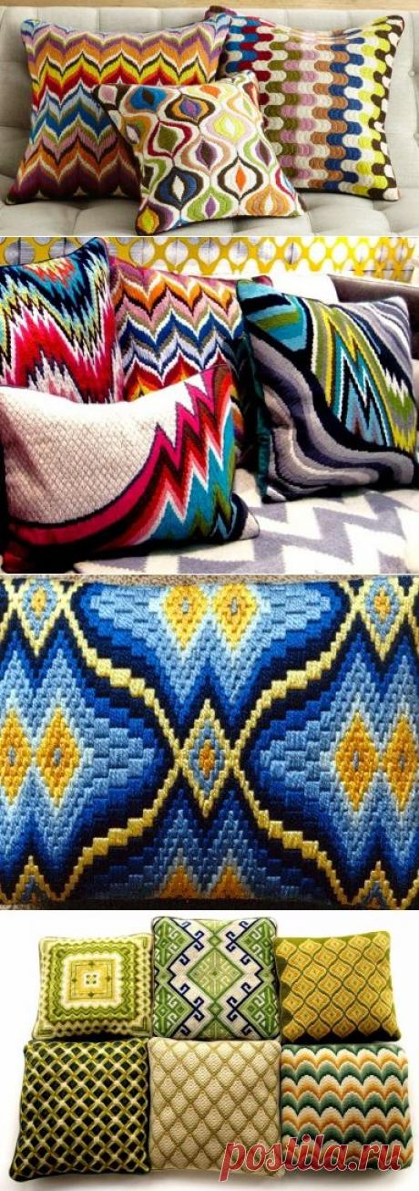 Изумительная вышивка барджелло — Рукоделие