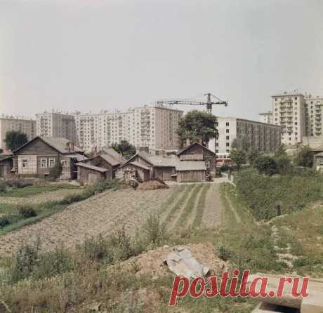 20vek.com: 1961. Москва. Село Семёновское, рядом с Ленинским и Ломоносовским проспектом