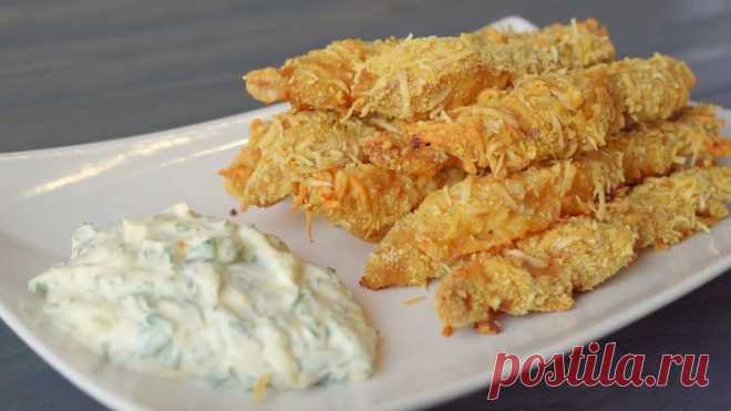 Куриные СТРИПСЫ, Вкуснее Чем НАГГЕТСЫ Рецепт от ШЕФ ПОВАРА