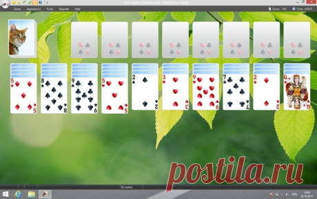 Пасьянс Паук для Windows - бесплатно скачать солитер