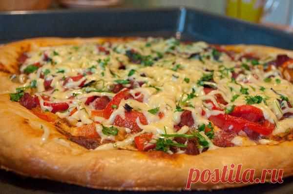 Пицца Даймонд — рецепт с пошаговыми фото. Foodclub.ru