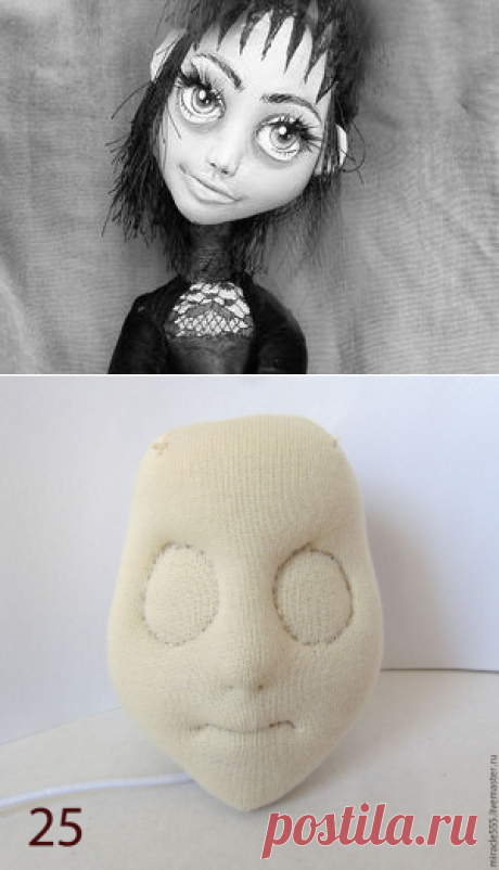 Подробный мастер-класс по созданию мистической куколки из трикотажа. Часть 2 - Ярмарка Мастеров - ручная работа, handmade