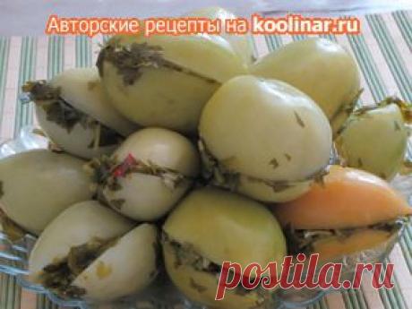 Помидоры зеленые фаршированные, ароматные. Рецепт c фото, мы подскажем, как приготовить!