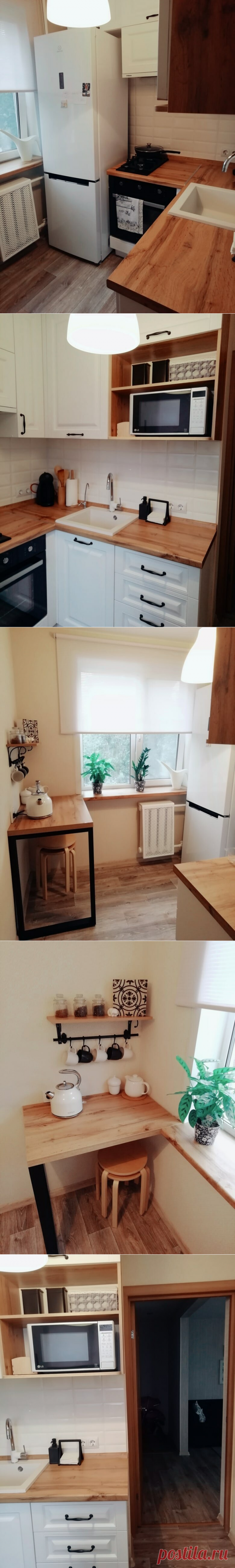 Обалденная кухня в хрущевке 5.5 кв.м.. Уютная и домашняя обстановка. | Ремонт на любой вкус | Яндекс Дзен