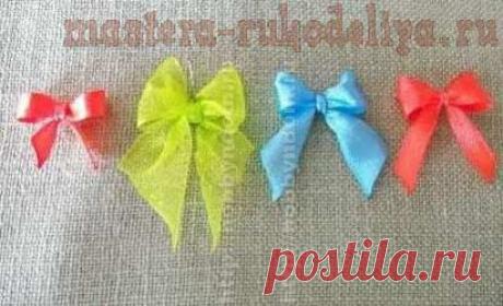 Мастера рукоделия - рукоделие для дома. Бесплатные мастер-классы, фото и видео уроки - Мастер-класс по декорированию: Бантик на вилке