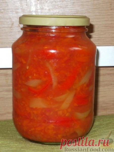 Рецепт: Лечо по-домашнему на RussianFood.com
