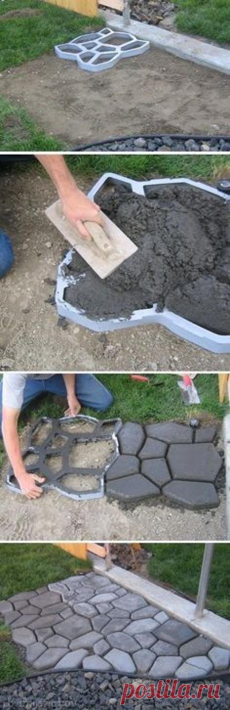 (16) DIY cobblestone path garden diy gardening diy ideas diy crafts do it yourself… | design geral
