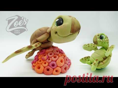Amazing Sea Turtle Cake Topper Tutorial