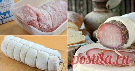 Вяленое мясо в домашних условиях