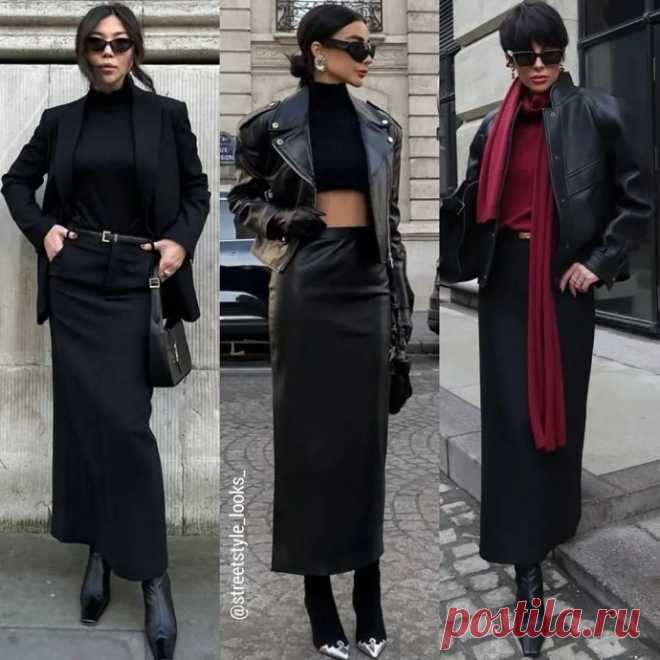 Юбка макси прямого кроя – главная юбка 2025