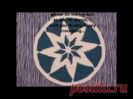 Step-by-Step Snowflake Tapestry Crochet Base - Part 2