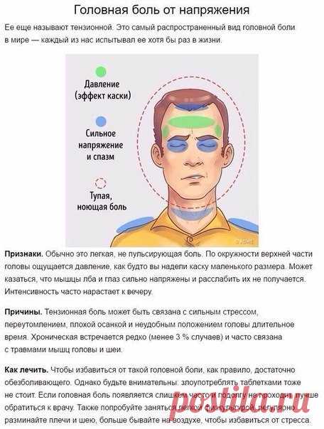 5 типов головной боли и способы быстро от них избавиться