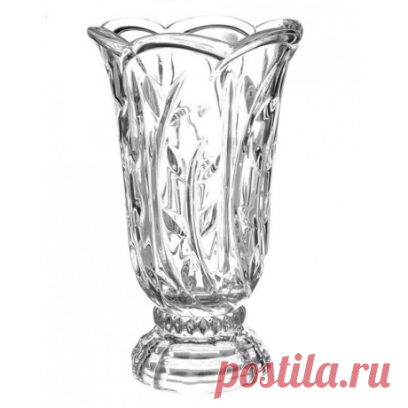 Хрустальная Ваза &quot;Oasis&quot; (Оазис) 22 см. Crystal Bohemia купить в Москве