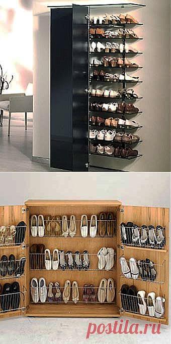 Шкаф для обуви: для тех, кто любит порядок в прихожей - Учимся Делать Все Сами