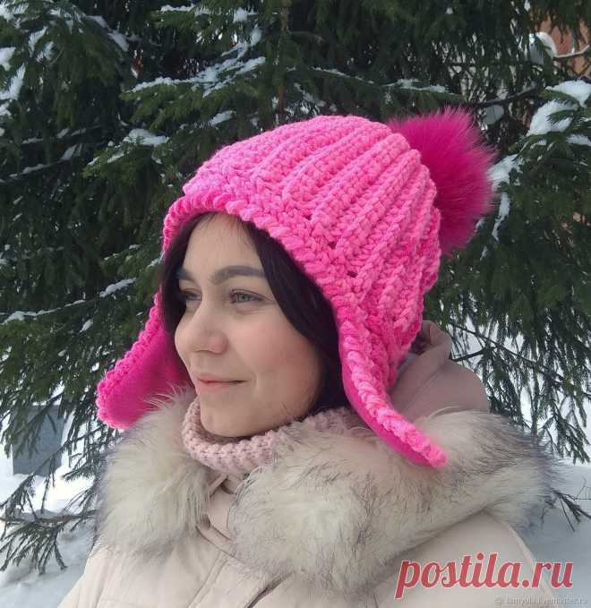Шапка ушанка 