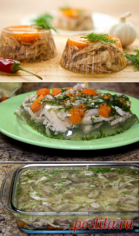 Как приготовить холодец из курицы: 5 вкусных рецептов с желатином и без него