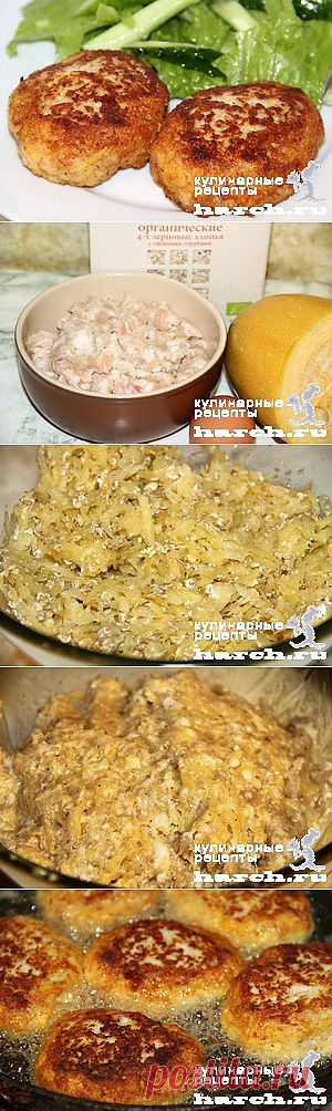 Мясные котлеты с овсянкой и кабачками | Харч.ру - рецепты для любителей вкусно поесть