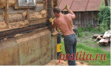 Утепление стен дома. Утепление деревянного дома.