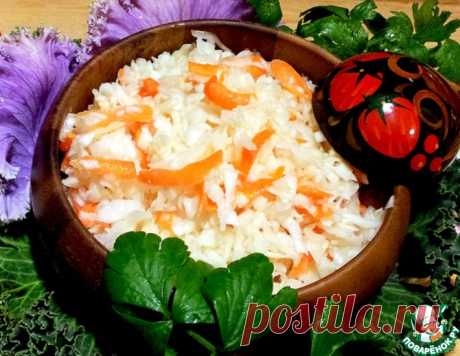Капуста в маринаде – кулинарный рецепт