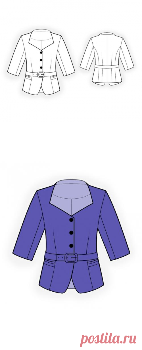 Выкройки на индивидуальные размеры 4308