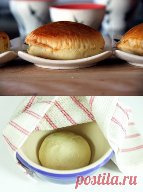 Простые пирожки с картошкой в духовке.