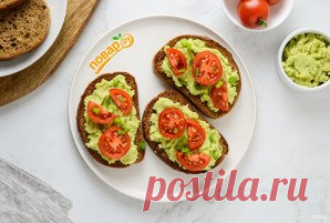 Тосты с авокадо - пошаговый рецепт с фото на Повар.ру