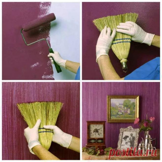 Декор стен своими руками - 15 идей