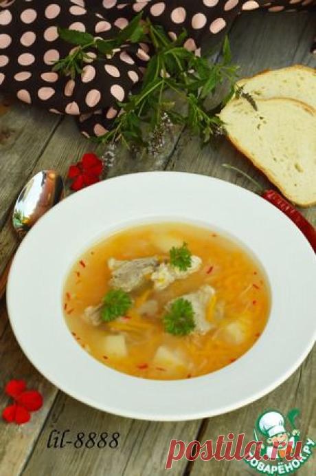 Суп из баранины с рисом и алычой - кулинарный рецепт