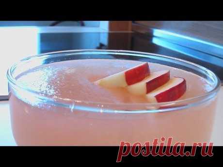Яблочный кисель видео рецепт. Книга о вкусной и здоровой пище - YouTube