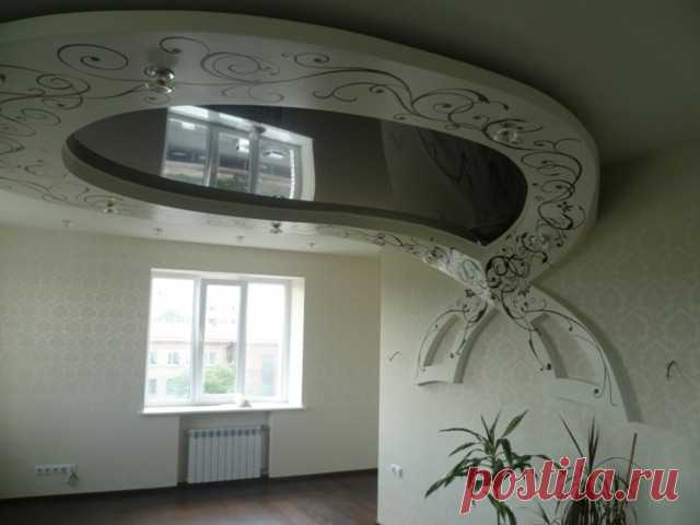 Как выбрать натяжной потолок. Виды натяжных потолков, (85 фото) Красивые потолки, примеры — ЭтотДом