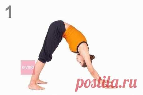 Йога: упражнения для спины.