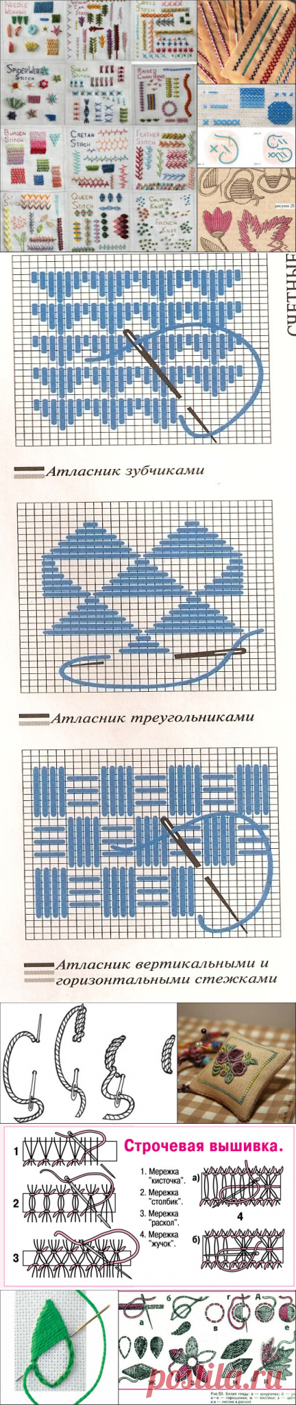 Волшебство вышивки. Часть 3: швы и строчки - Ярмарка Мастеров - ручная работа, handmade