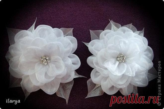 Пышный цветок. Мастер-класс