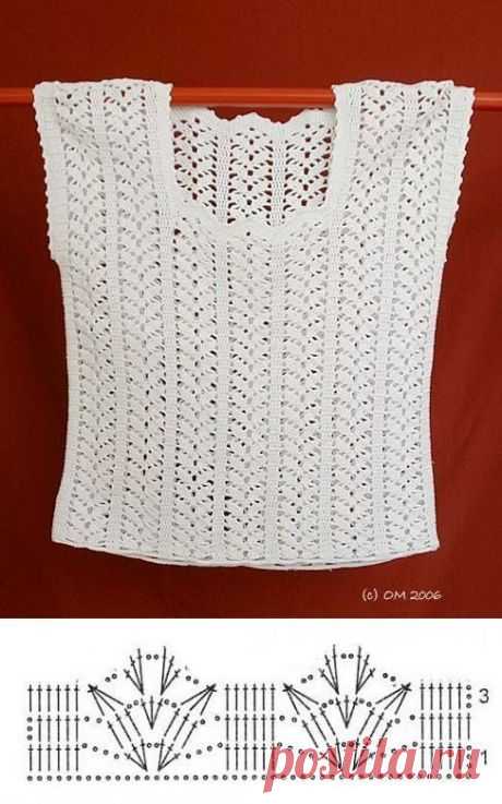 Blusa Crochet paso a paso, parte 1 de 2 - YouTube | tamborējumi man | Postila