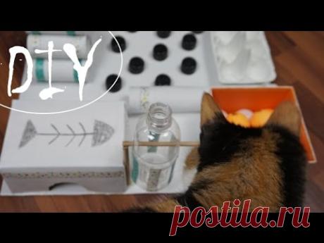 Katzenspielzeug aus Recyclingmaterial ~ (DIY/Tutorial)