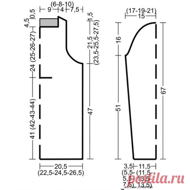 Blach sweater with a belt free pattern