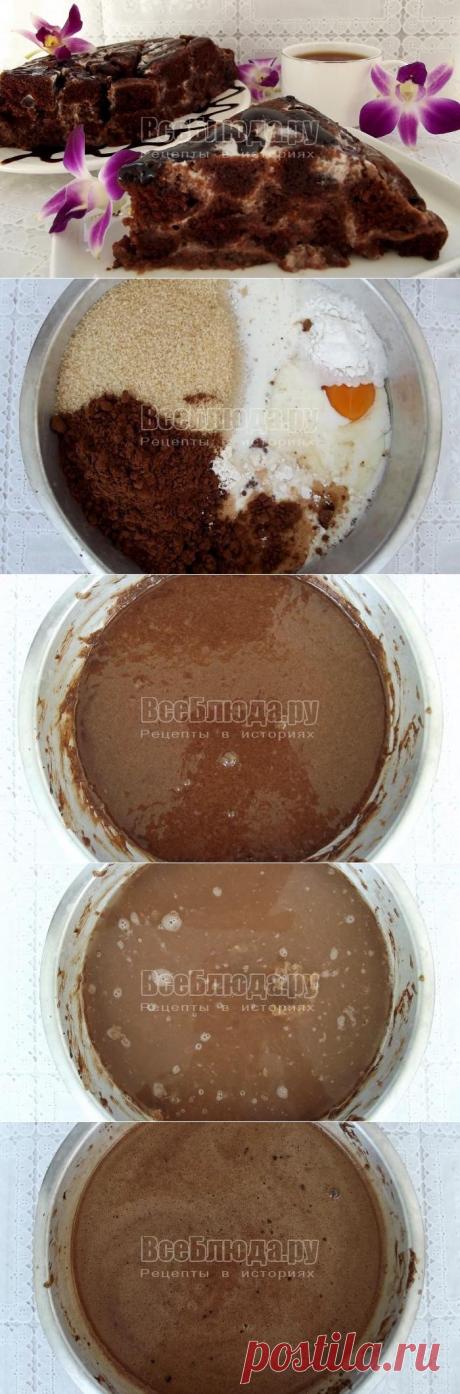Рецепт шоколадного торта на кипятке с фото - простой и вкусный | Все Блюда